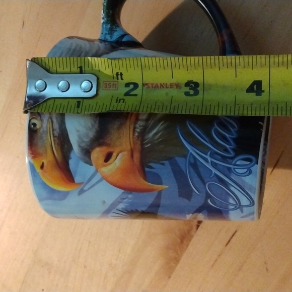 Coffee or Tea Cup Alaska with Eagle Print - Picture 11 of 13